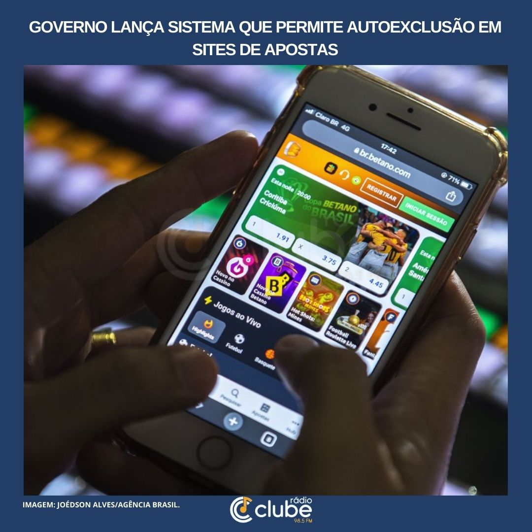 Governo lança sistema que permite autoexclusão em sites de apostas