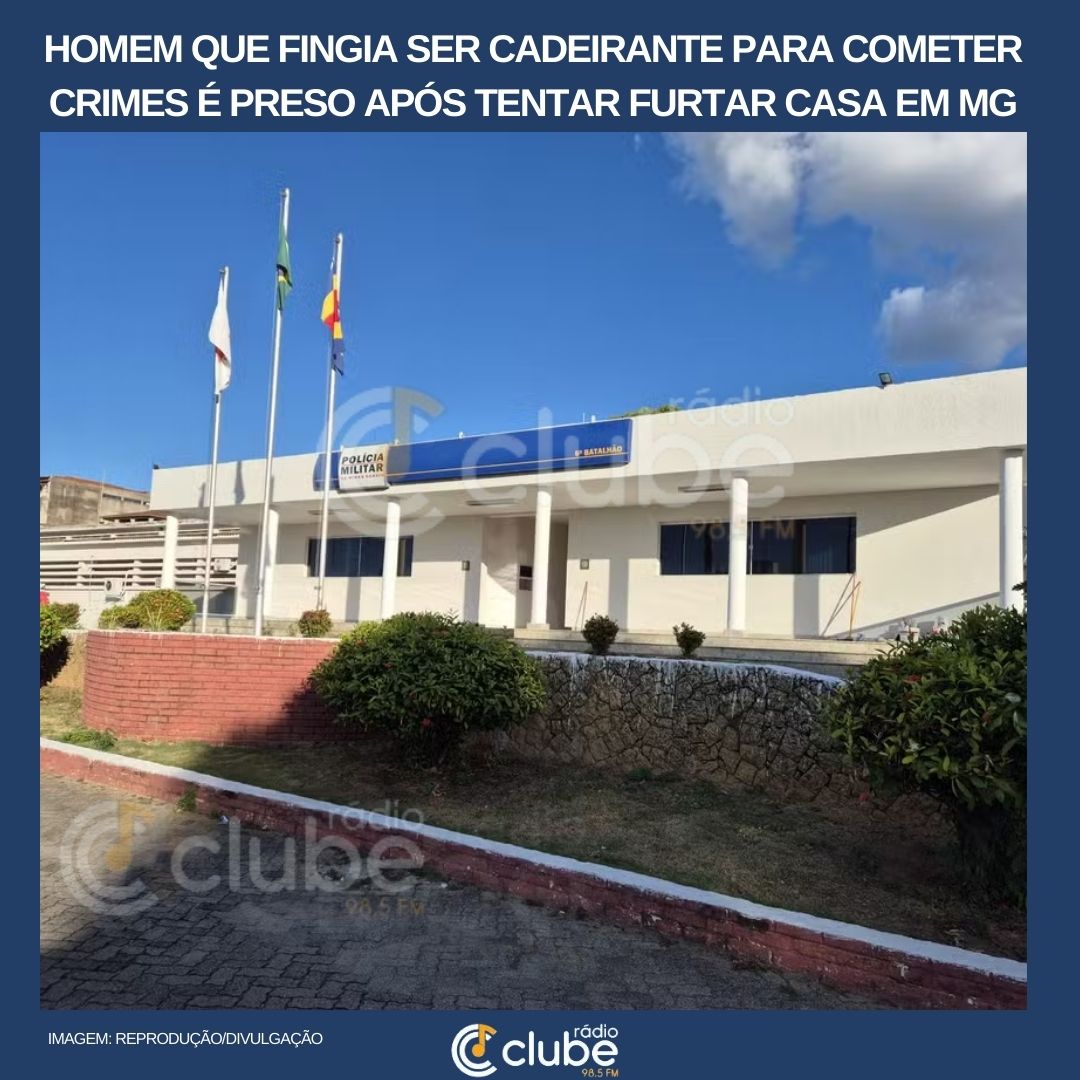 Homem que fingia ser cadeirante para cometer crimes é preso após tentar furtar casa em MG