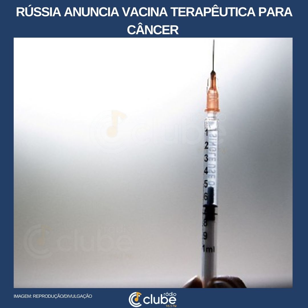 Rússia anuncia vacina terapêutica para câncer colorretal, mas cientistas internacionais pedem cautela