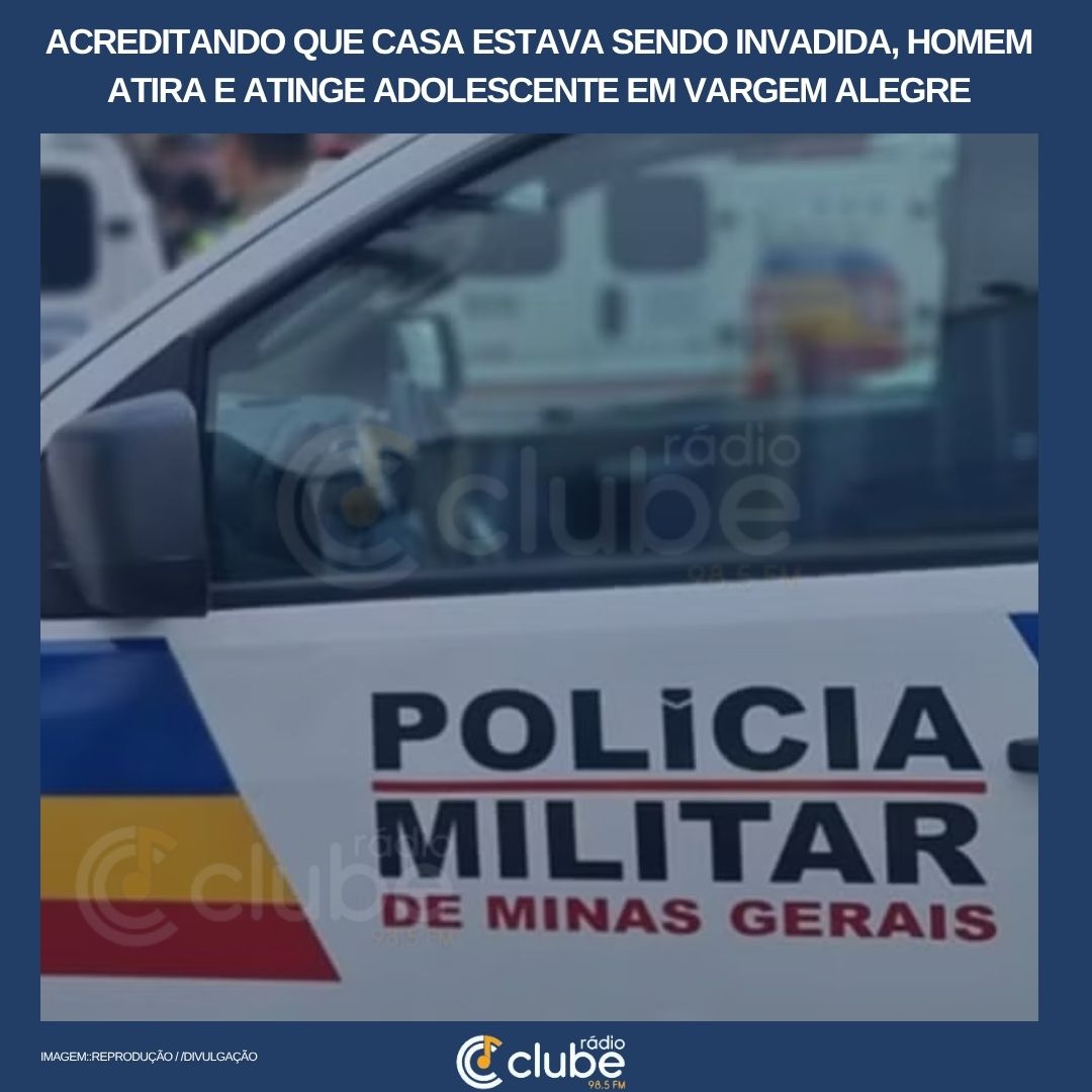 Acreditando que casa estava sendo invadida, homem atira e atinge adolescente em Vargem Alegre