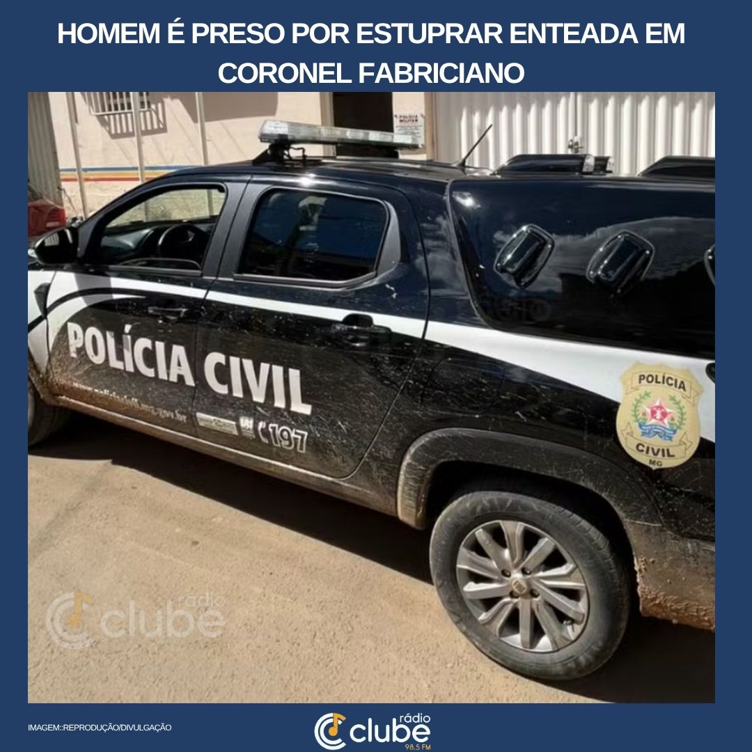 Homem é preso por estuprar enteada em Coronel Fabriciano