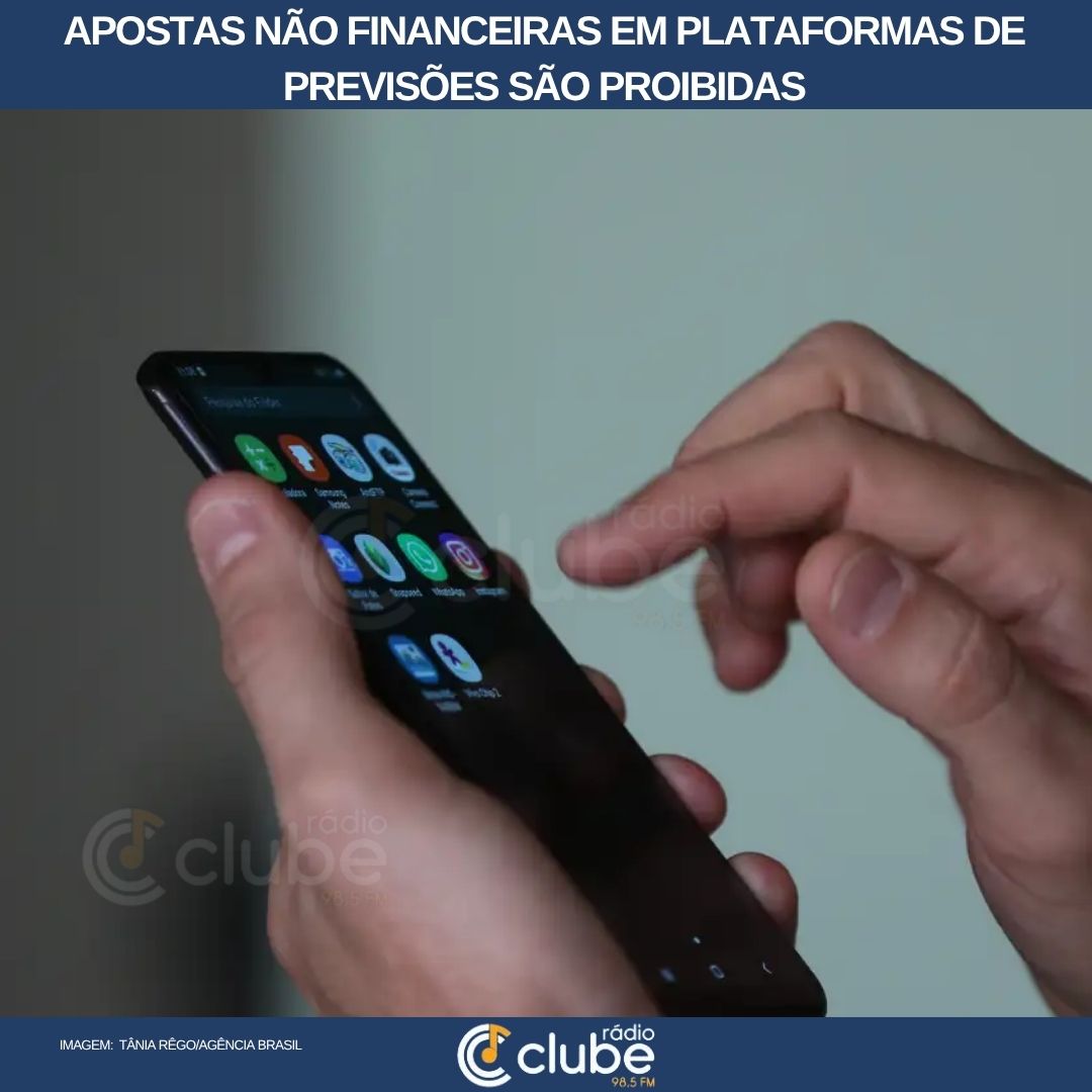 Apostas não financeiras em plataformas de previsões são proibidas