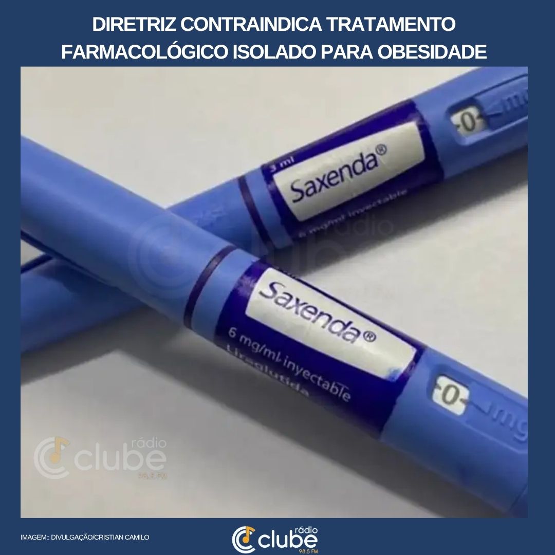 Diretriz contraindica tratamento farmacológico isolado para obesidade