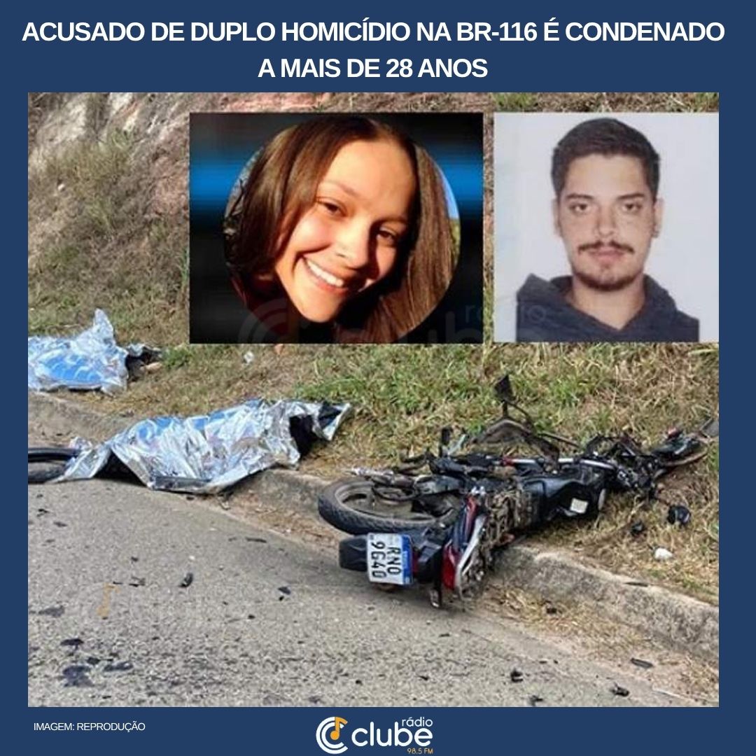 Tribunal do Júri condena acusado por duplo homicídio na BR-116 em Inhapim