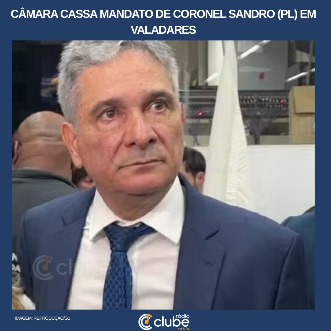 Coronel Sandro (PL) perde mandato em julgamento que durou 12 horas na Câmara de Governador Valadares