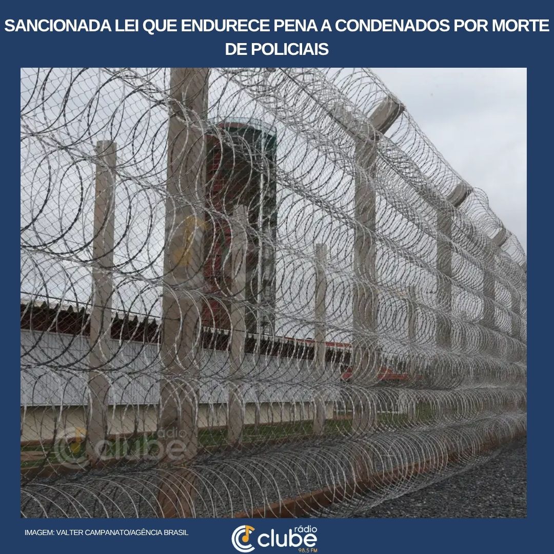 Sancionada lei que endurece pena a condenados por morte de policiais