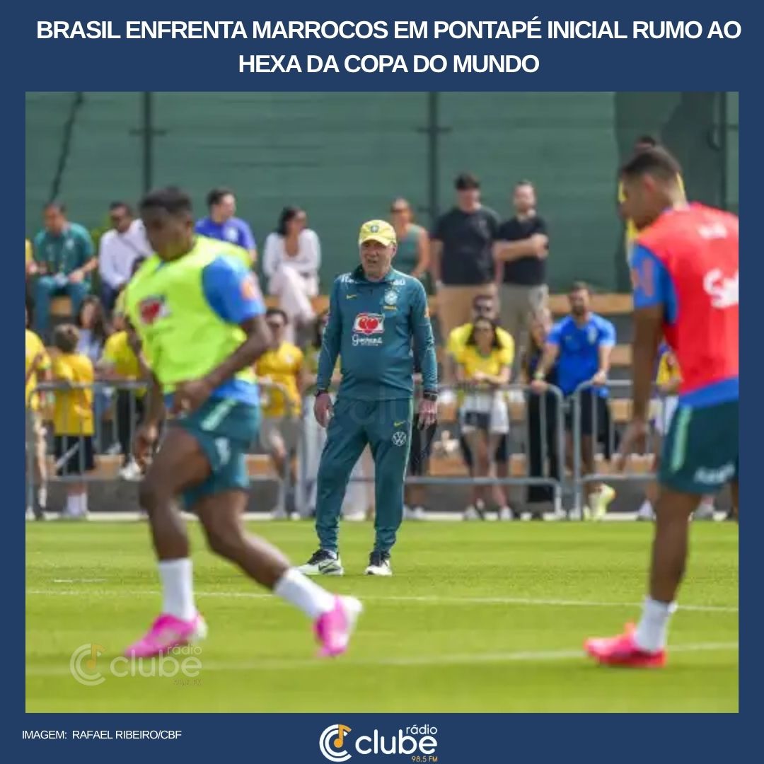 Brasil enfrenta Marrocos em pontapé inicial rumo ao hexa da Copa do Mundo