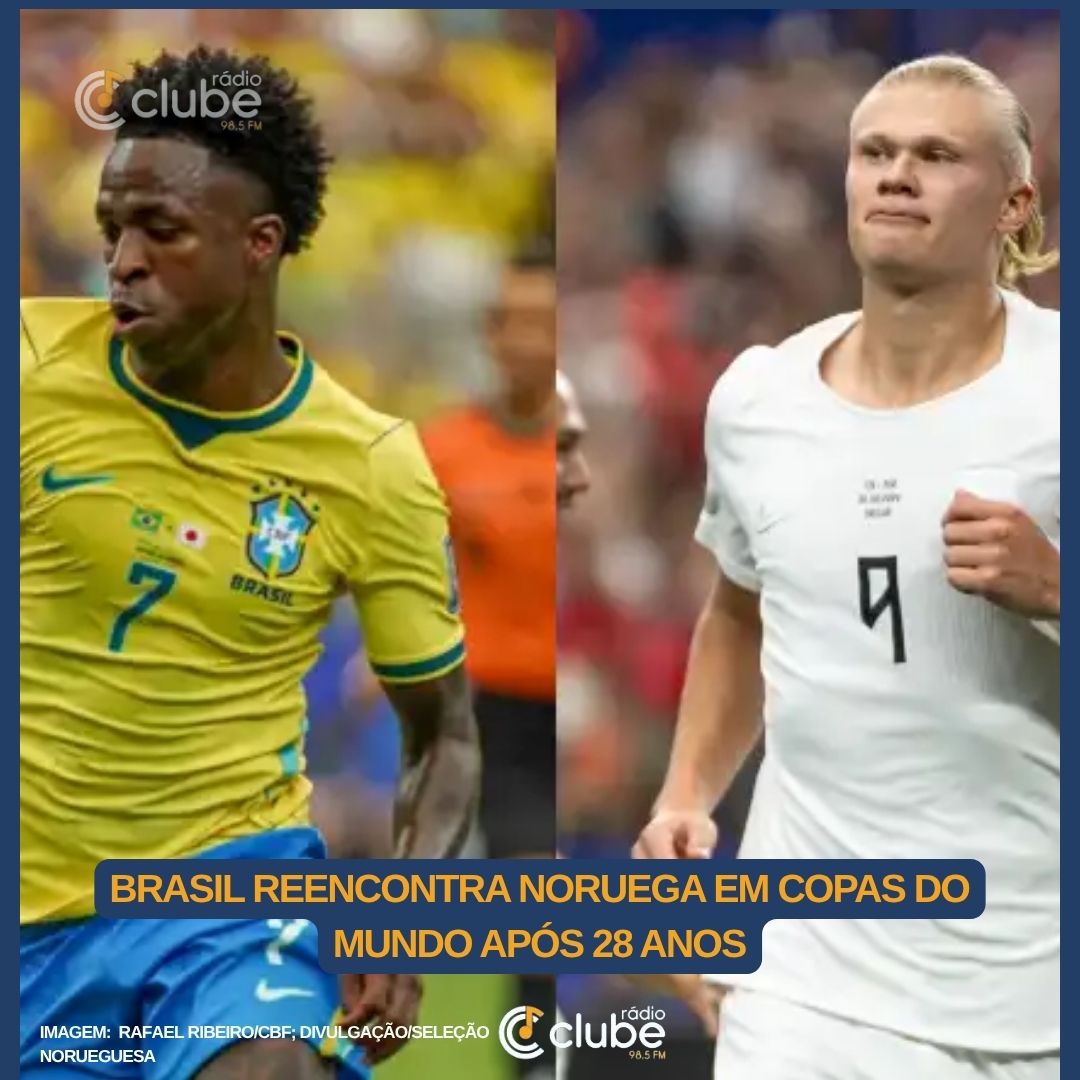 Brasil reencontra Noruega em Copas do Mundo após 28 anos