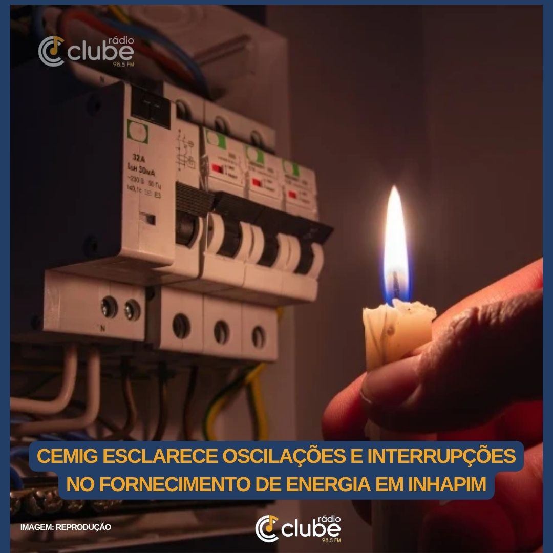 Cemig esclarece oscilações e interrupções no fornecimento de energia em Inhapim