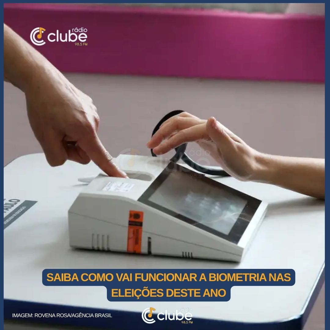 Saiba como vai funcionar a biometria nas eleições deste ano