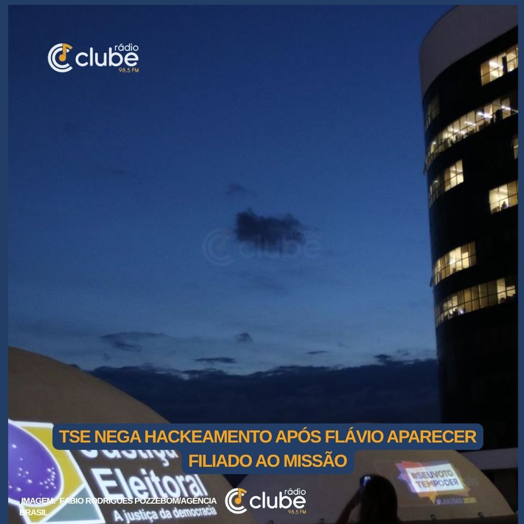 TSE nega hackeamento após Flávio aparecer filiado ao Missão