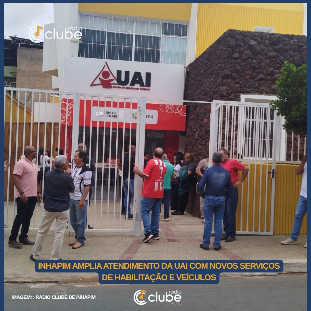Inhapim amplia atendimento da UAI com novos serviços de habilitação e veículos