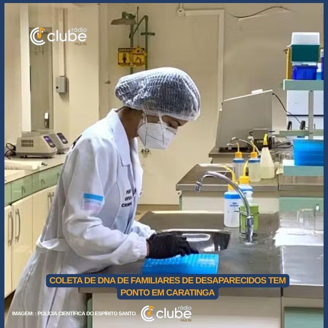 COLETA DE DNA DE FAMILIARES DE DESAPARECIDOS TEM PONTO EM CARATINGA