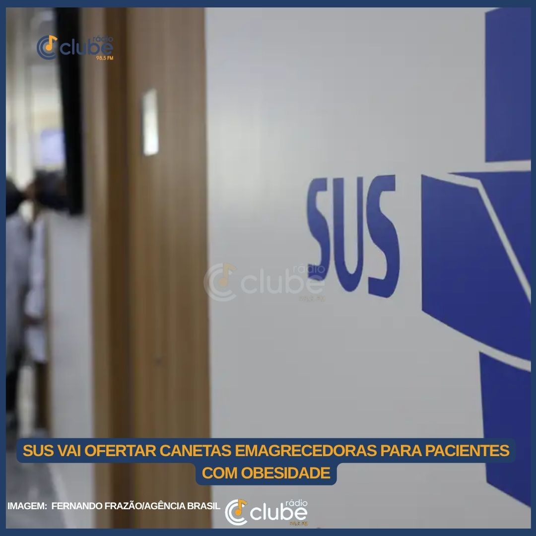 SUS vai ofertar canetas emagrecedoras para pacientes com obesidade