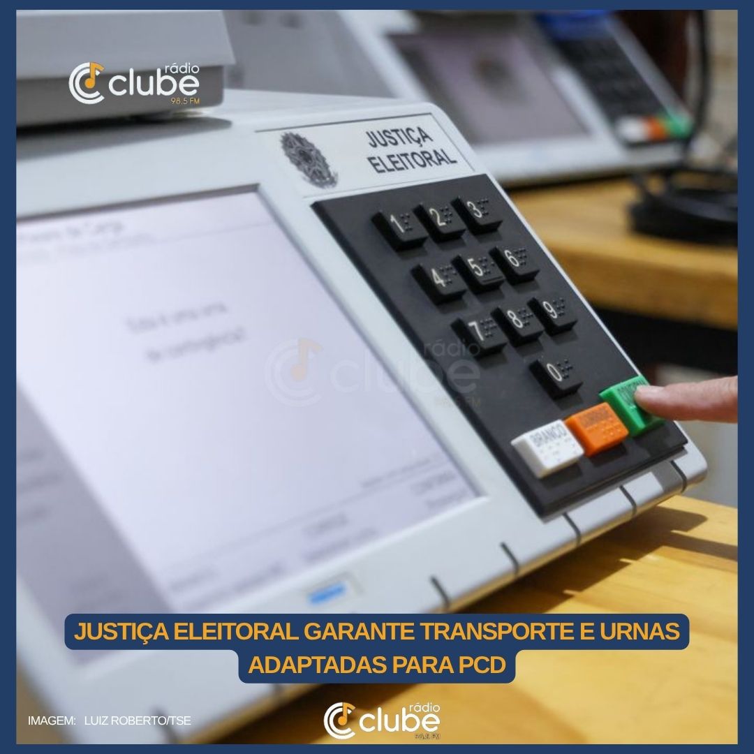 Justiça Eleitoral garante transporte e urnas adaptadas para PCD