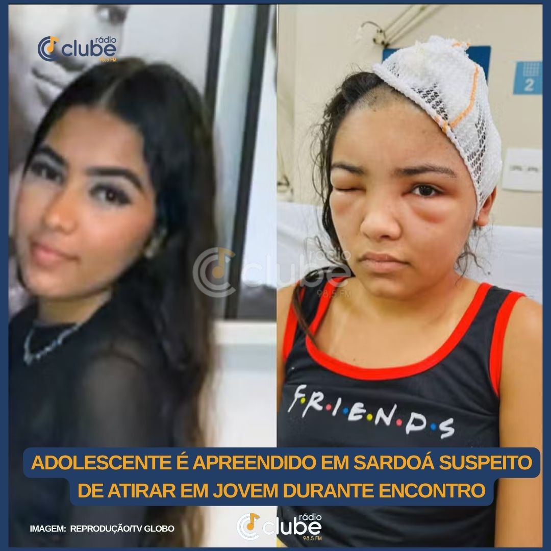 ADOLESCENTE É APREENDIDO EM SARDOÁ SUSPEITO DE ATIRAR EM JOVEM DURANTE ENCONTRO
