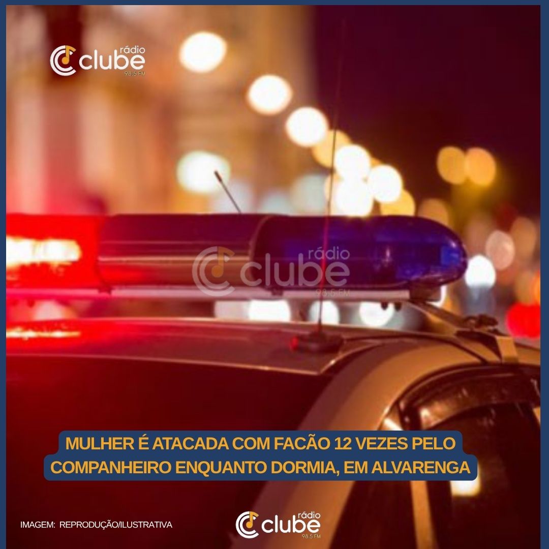 Mulher é atacada com golpes de facão pelo companheiro em Alvarenga