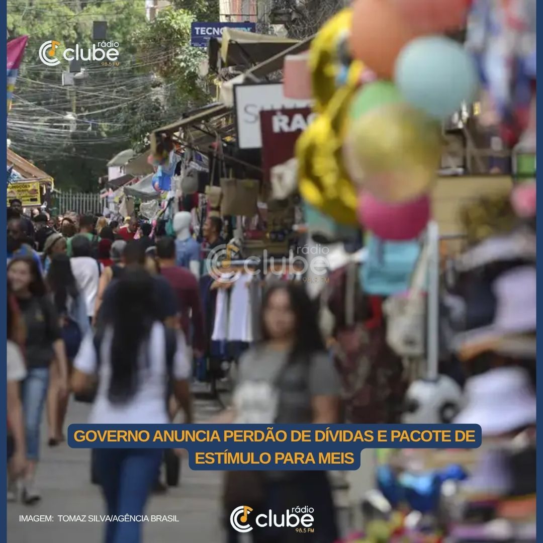 Governo anuncia perdão de dívidas e pacote de estímulo para MEIs