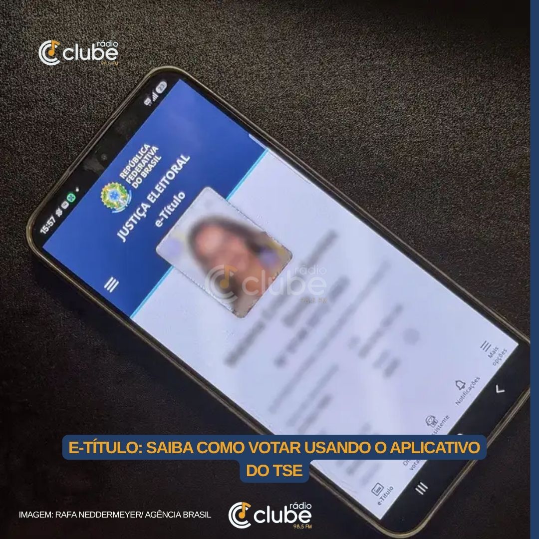 E-Título: saiba como votar usando o aplicativo do TSE