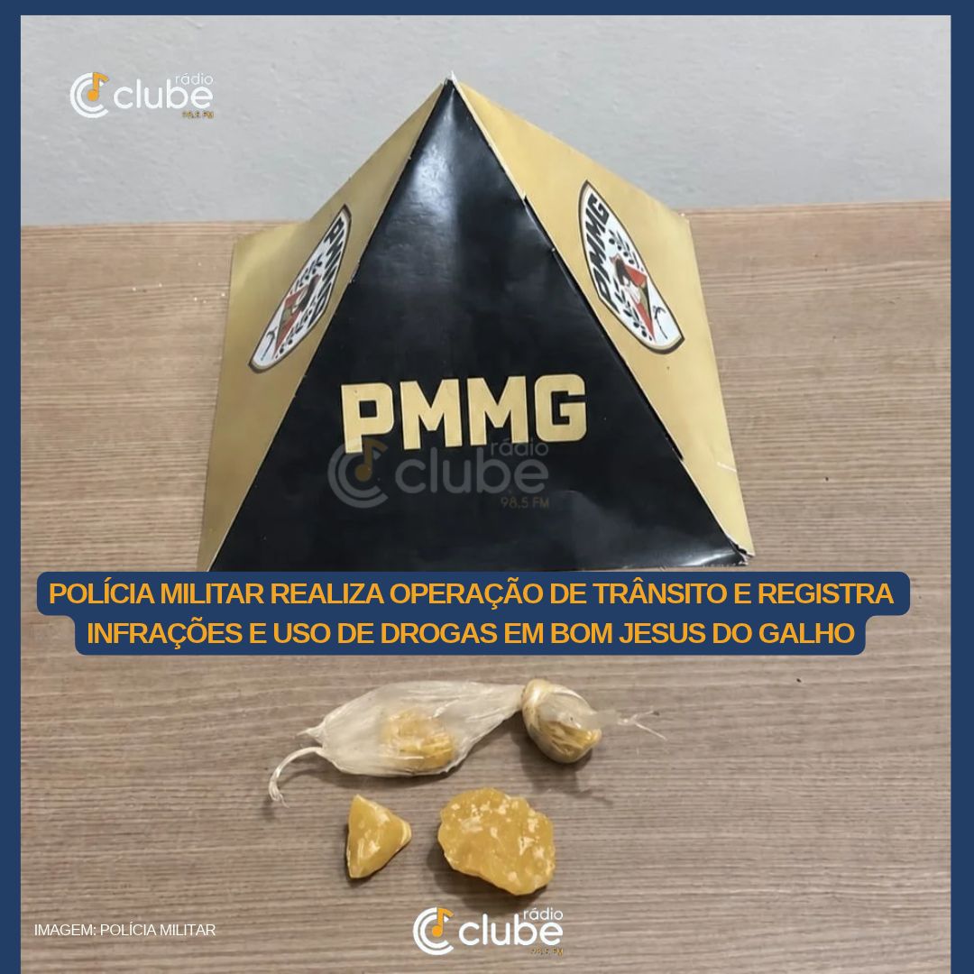 POLÍCIA MILITAR REALIZA OPERAÇÃO DE TRÂNSITO E REGISTRA INFRAÇÕES E USO DE DROGAS EM BOM JESUS DO GALHO