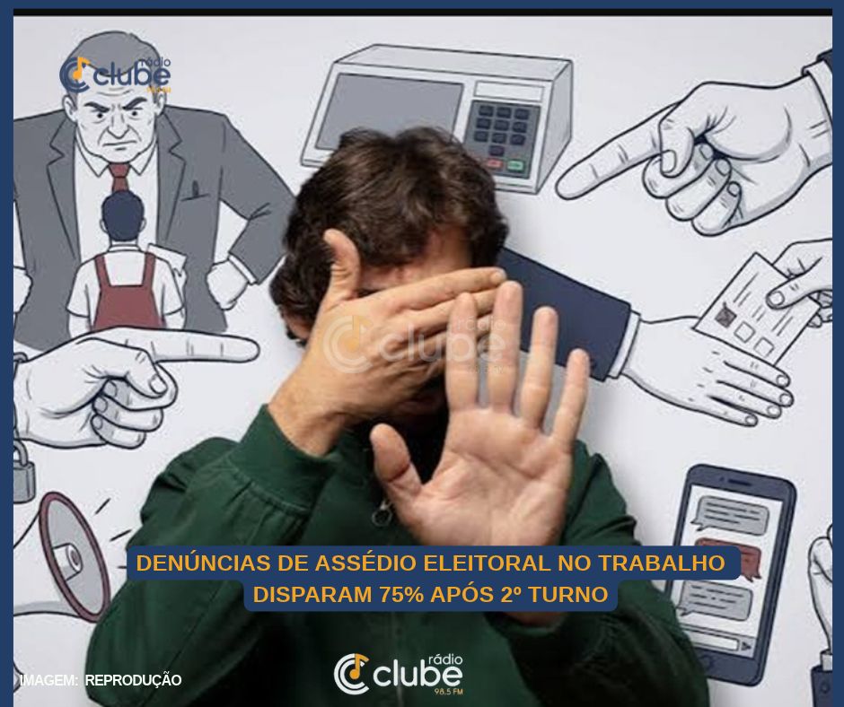 Denúncias de assédio eleitoral no trabalho disparam 75% após 2º turno